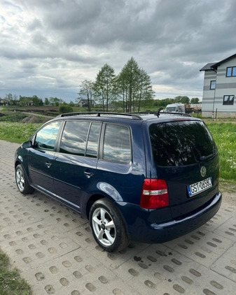 Volkswagen Touran cena 13900 przebieg: 248143, rok produkcji 2005 z Więcbork małe 79